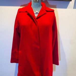 Red Winter Coat